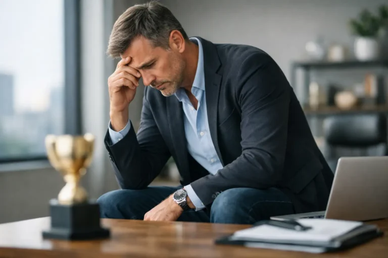Omgaan met identiteitsverlies na succes in je werk